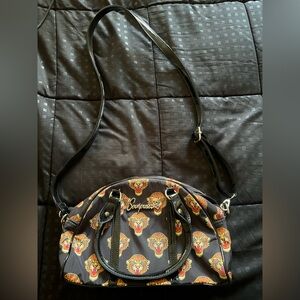Sourpuss Leopard crossbody bag